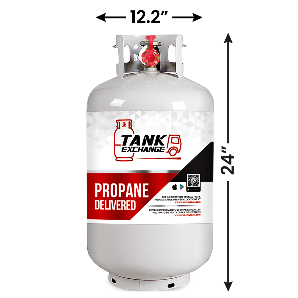 30 lb. Propane Tank Delivered image